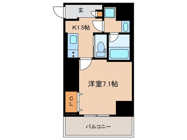 ＩＥ伏見の物件間取画像